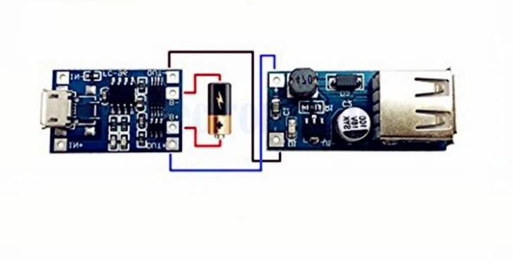 18650 Lithium Battery Protect Charger Board