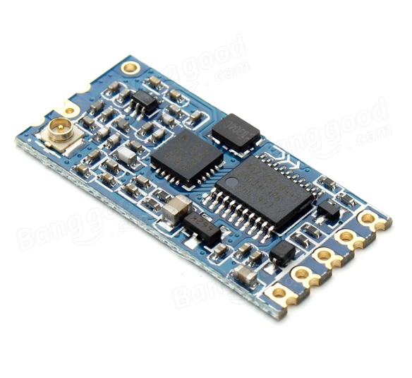 433Mhz HC-12 SI4463ワイヤレスシリアルポートモジュール1000m Bluetoothとアンテナを交換